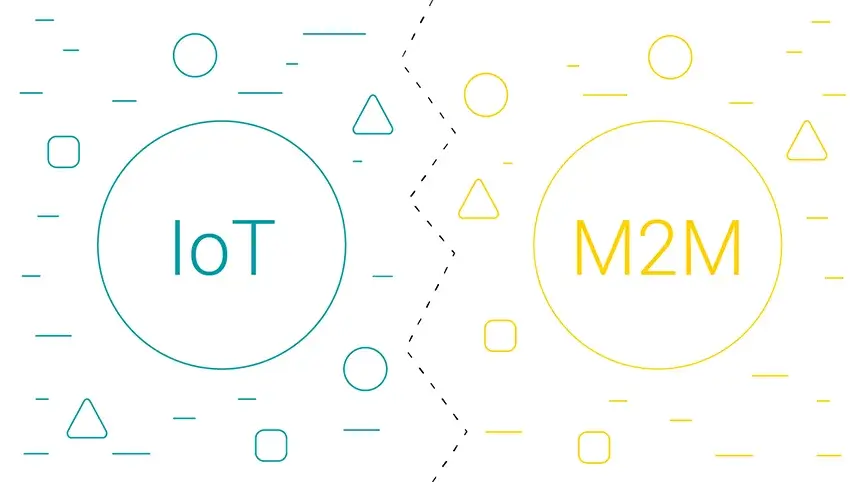 Differences between M2M and IoT