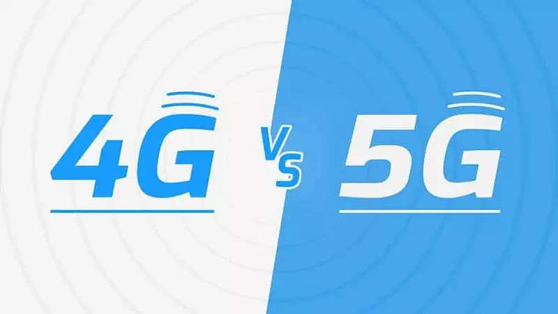 The difference between 5G and 4G technology  